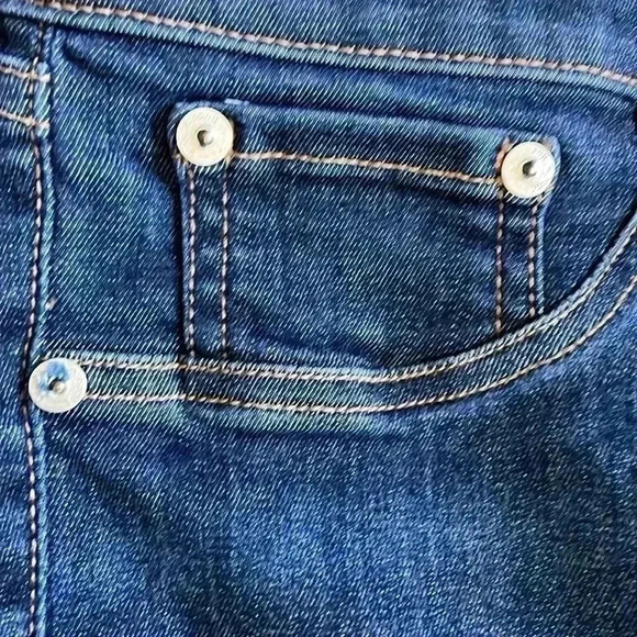 Rag & Bone 10 inch dark wash stretch skinny jeans 30 - Picture 8 of 8